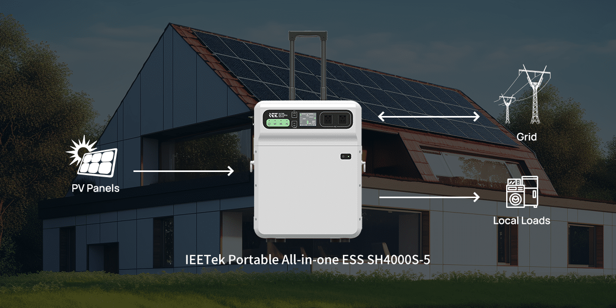 IEETek taşınabilir hepsi bir arada ess sh4000s-5