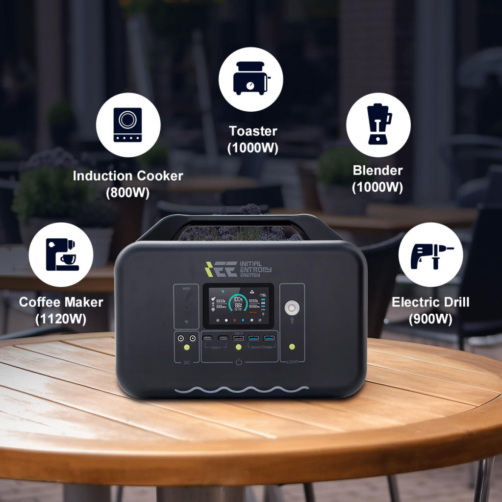 IEETek singo1000/singo600 taşınabilir elektrik santrali / güneş enerjisi jeneratörü resmi