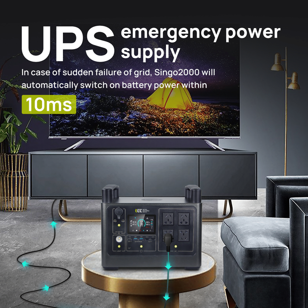 IEETek singo2000 taşınabilir elektrik santrali/güneş jeneratörü