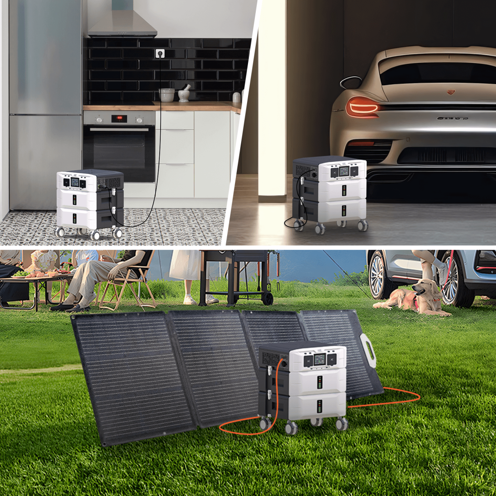 IEETek SP4000 Taşınabilir Güç İstasyonu / Güneş Jeneratörü