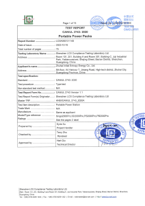 IEETek CAN/UL 2743 sertifikası