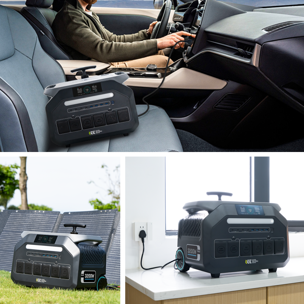 ieetek taşınabilir güç istasyonu p3200