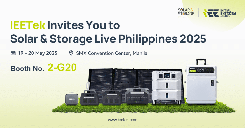 ieetek sizi canlı Filipinler 2025 standı 2-g20'ye güneş enerjisi ve depolamaya davet ediyor