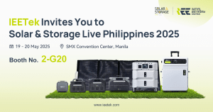 ieetek sizi güneş enerjisi ve depolama canlı filipinler 2025 standına 2-g20'ye davet ediyor
