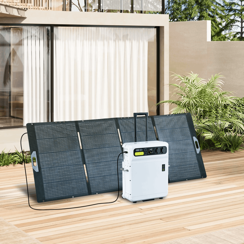 ieetek sh4000 taşınabilir elektrik santrali güneş jeneratörü