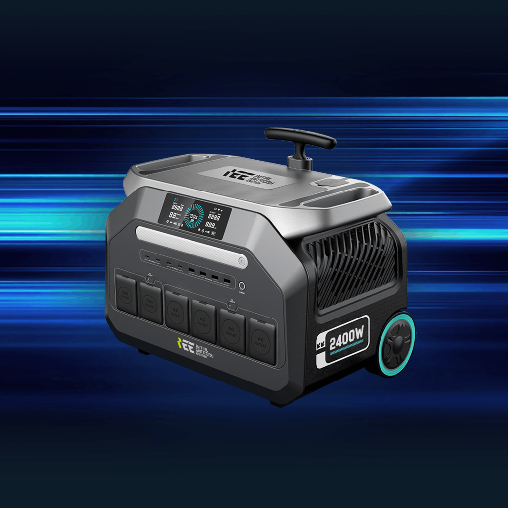 IEETek P2400 Taşınabilir Elektrik Santrali Güneş Jeneratörü